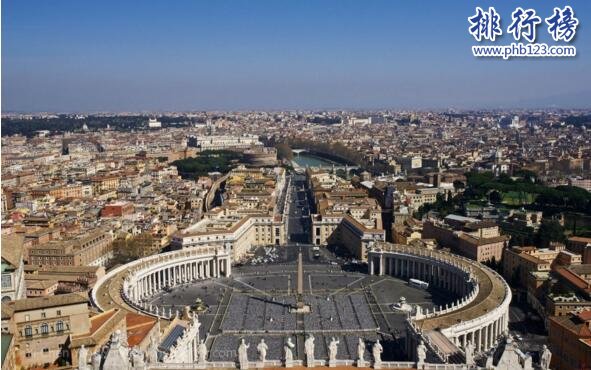 世界上人口最少的国家：梵蒂冈仅有800人(人均GDP8.1万美元)
